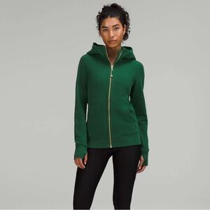 Lululemon Scuba Full-Zip Hoodie - 6 - Everglade Green